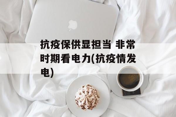 抗疫保供显担当 非常时期看电力(抗疫情发电)